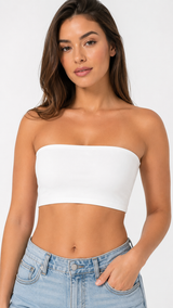 Double Layer Tube Top Bralette