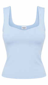 Heart Neck Plain Full Tank