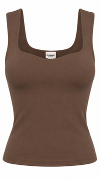 Heart Neck Plain Full Tank
