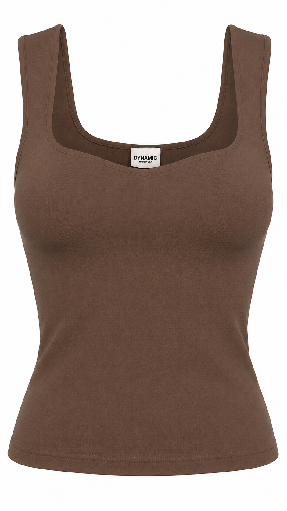 Heart Neck Plain Full Tank