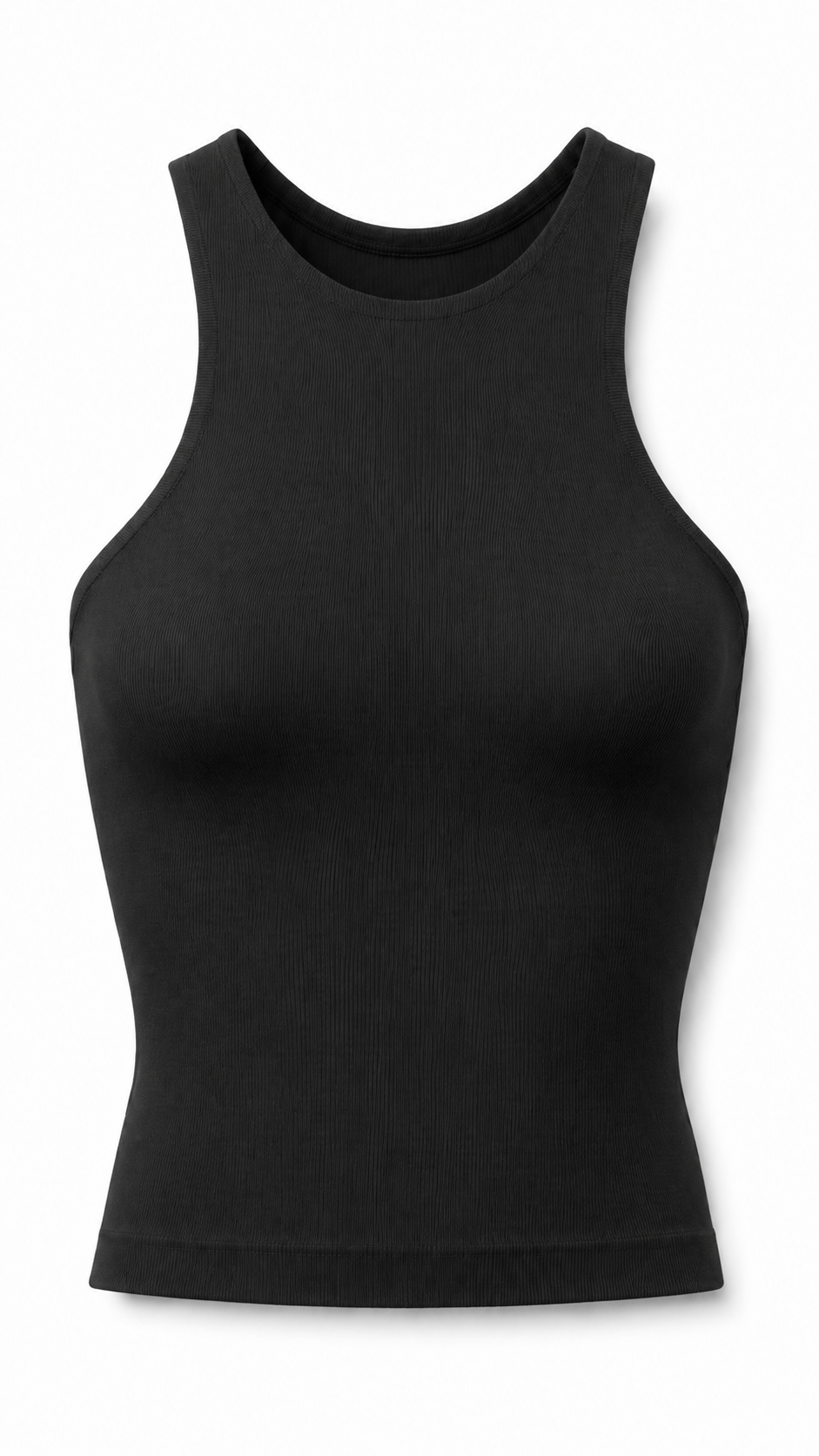 Double-Lined Smooth Racer Tank