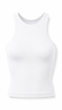 Double-Lined Smooth Racer Tank