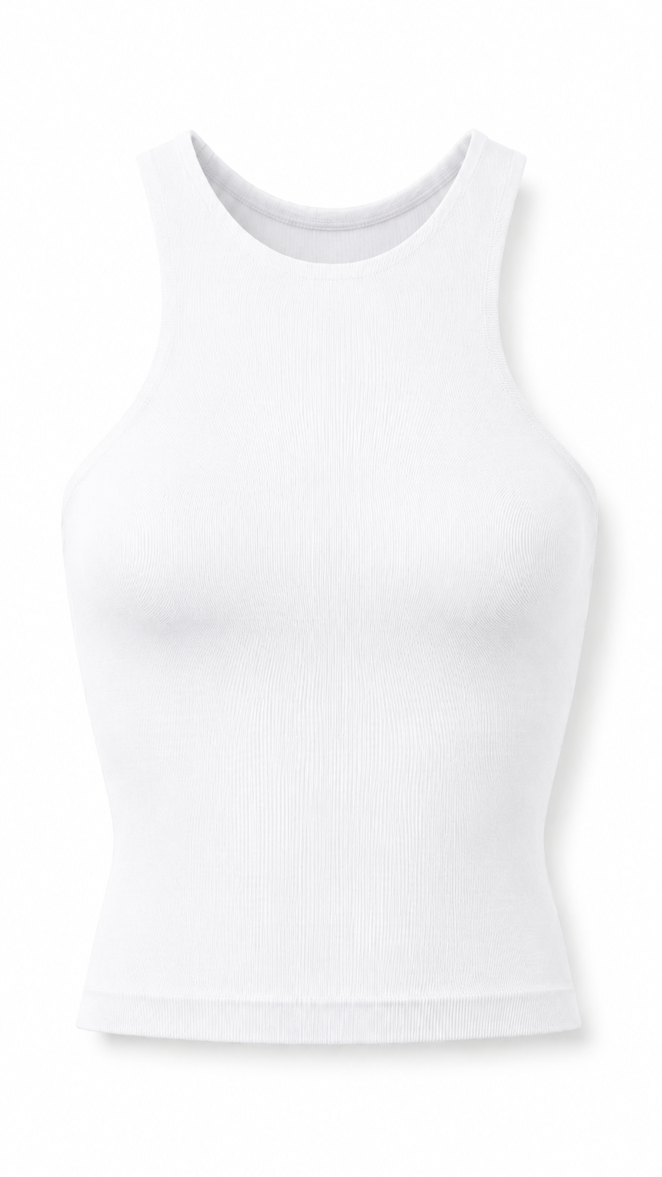 Double-Lined Smooth Racer Tank