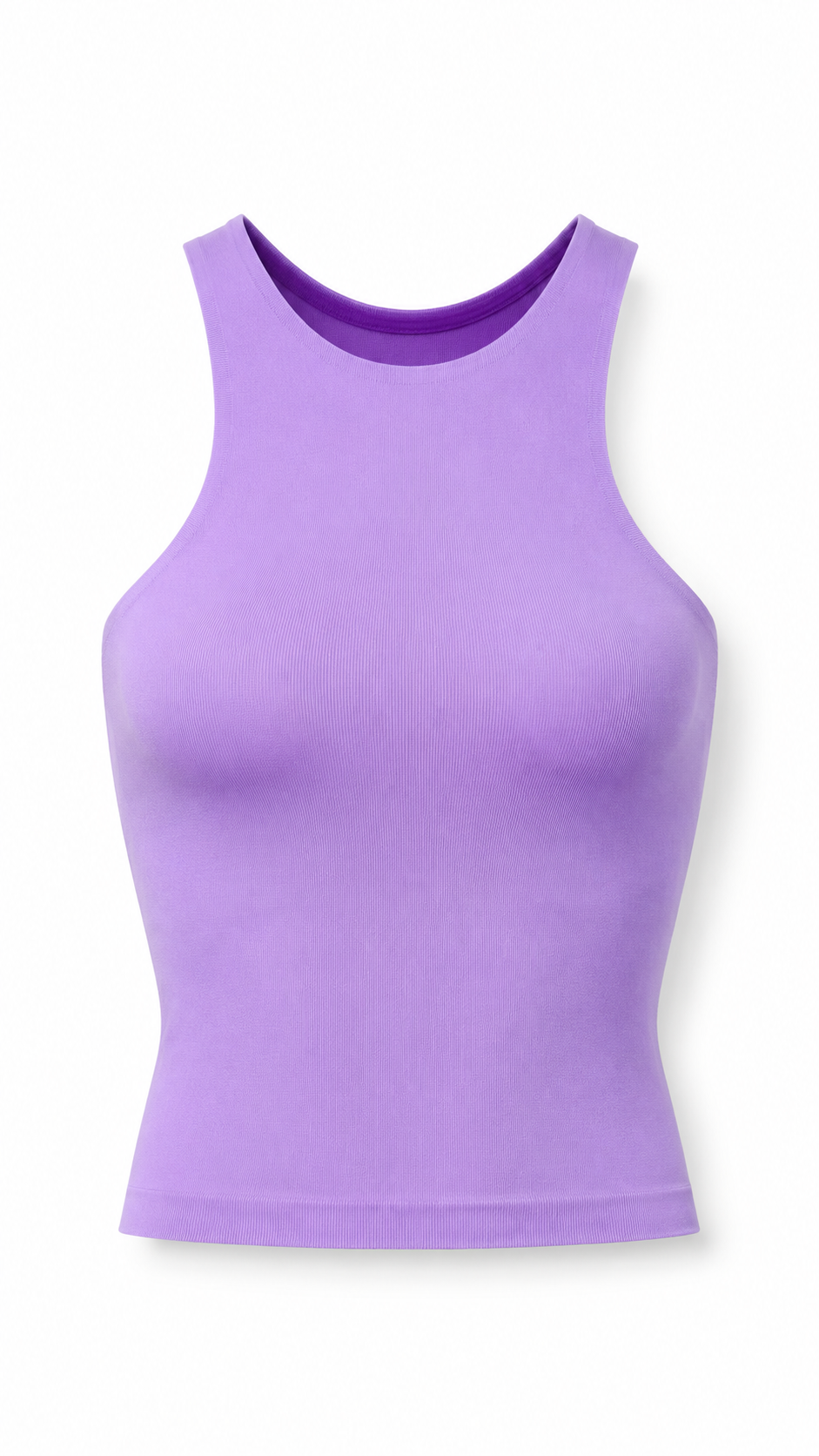 Double-Lined Smooth Racer Tank