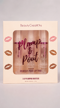 Beauty Creations Plump & Pout Lip Plumping Boosters 3 Pack