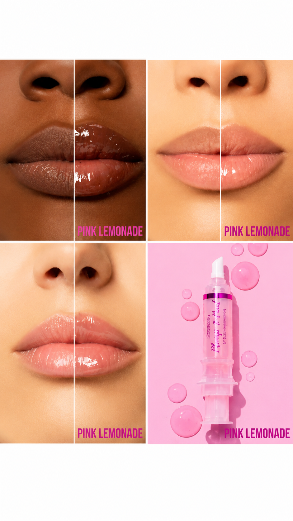 Beauty Creations Plump & Pout Lip Plumping Boosters 3 Pack