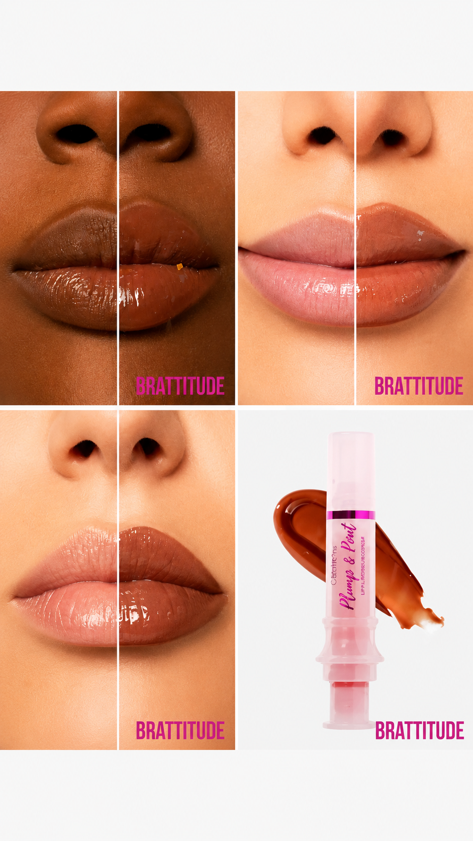 Beauty Creations Plump & Pout Lip Plumping Boosters 3 Pack