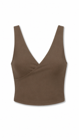 Double Layer Cross Over Crop Tank